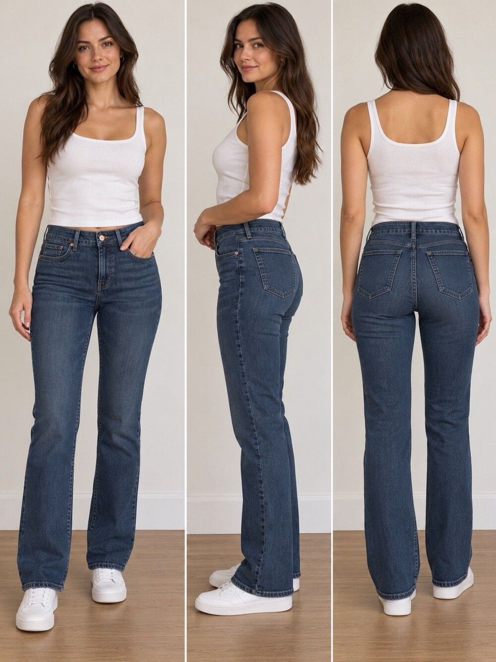 NYDJ Marilyn Straight Leg Jeans 0 Jeans (Waist 27 “) Read Academia Stretch